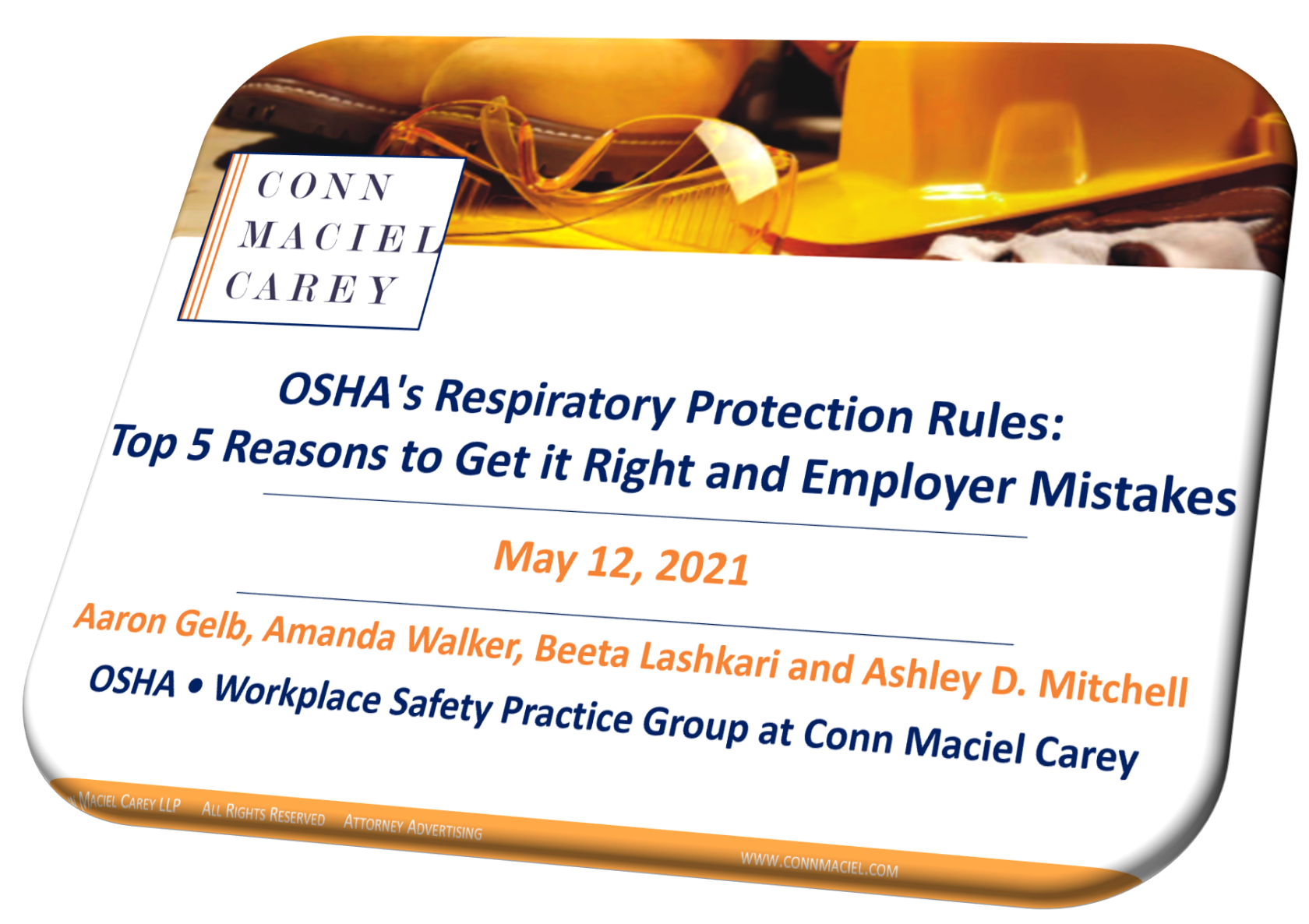 [Webinar] OSHA's Respiratory Protection Rules: Top 5 Reasons to Get it ...