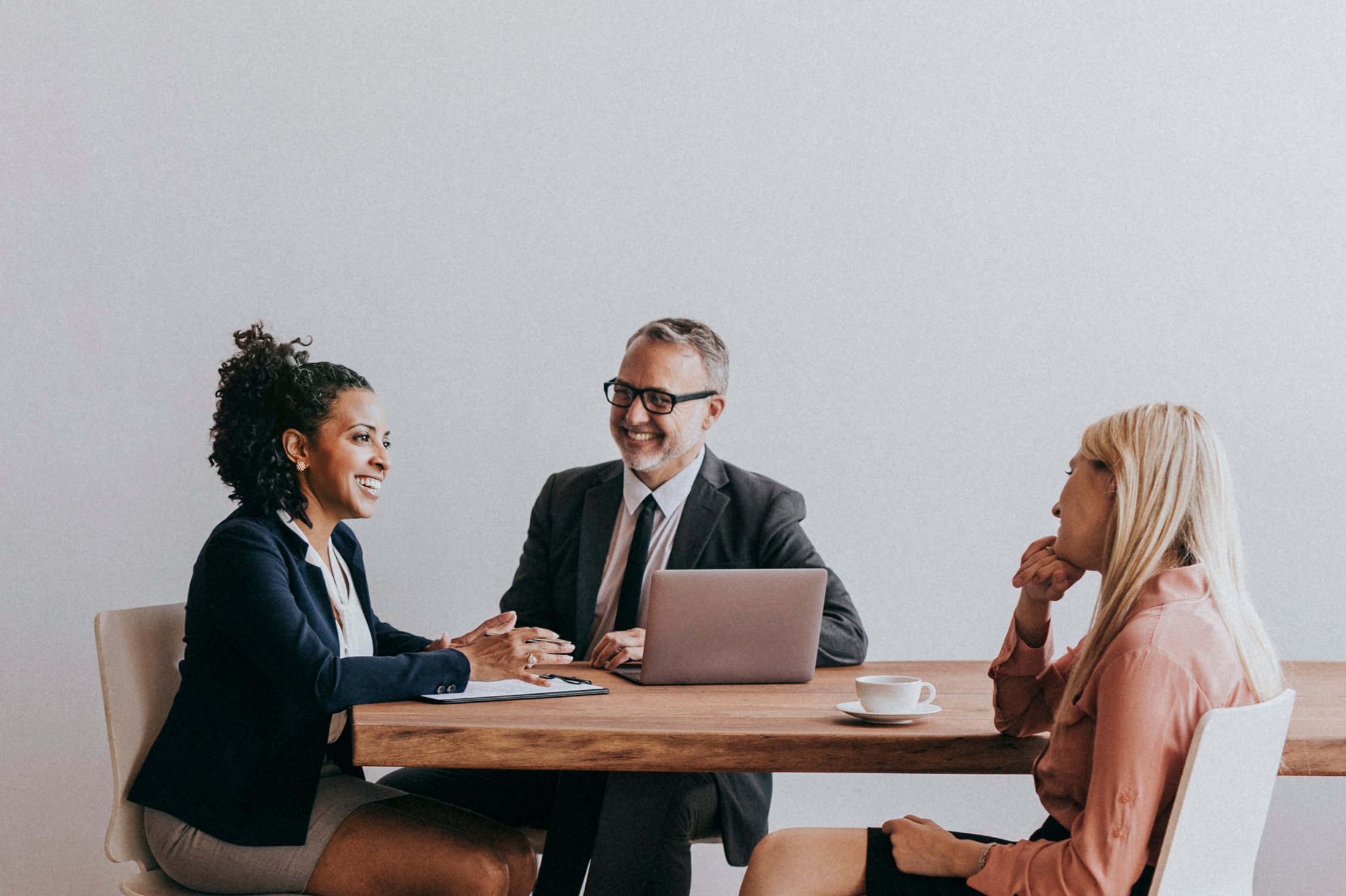 Business People At A Table